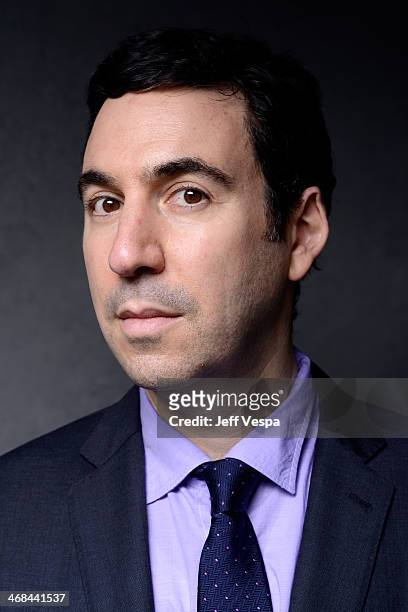 Producer Jonathan Gordon poses for a portrait at the 86th Academy Awards nominee luncheon at The Beverly Hilton Hotel on February 10, 2014 in Beverly...
