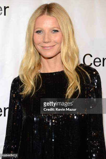 Gwyneth Paltrow attends The Great American Songbook event honoring Bryan Lourd at Alice Tully Hall on February 10, 2014 in New York City.