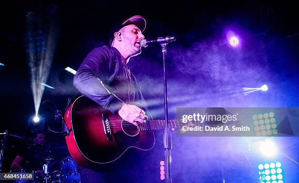 Mat Kearney performs at Iron City on April 2, 2015 in Birmingham, Alabama.