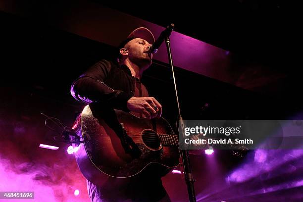 Mat Kearney performs at Iron City on April 2, 2015 in Birmingham, Alabama.