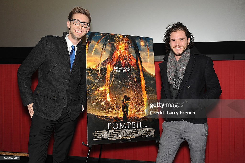 Sony Pictures' "Pompeii" Washington, DC Special Screening With Kit Harington