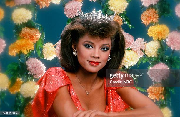 Pictured: Miss New York Vanessa Williams winner of the 57th Miss America Pageant for 1984 --