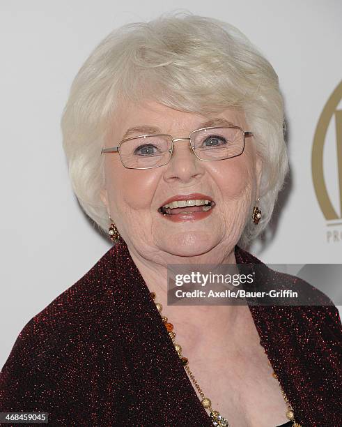 Actress June Squibb attends the 25th Annual Producers Guild Awards at The Beverly Hilton Hotel on January 19, 2014 in Beverly Hills, California.