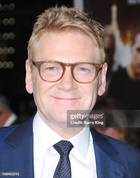 Director/actor Kenneth Branagh arrives at the Los Angeles Premiere 'Jack Ryan: Shadow Recruit" on January 15, 2014 at TCL Chinese Theatre in...