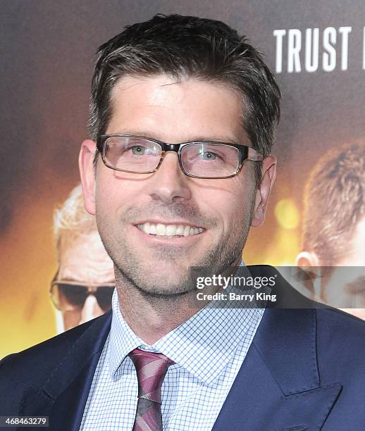 Writer Adam Cozad arrives at the Los Angeles Premiere 'Jack Ryan: Shadow Recruit" on January 15, 2014 at TCL Chinese Theatre in Hollywood, California.