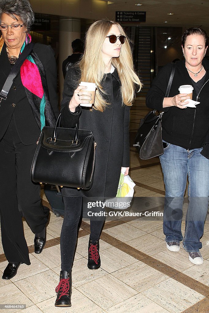 Celebrity Sightings - Bauer-Griffin - 2012