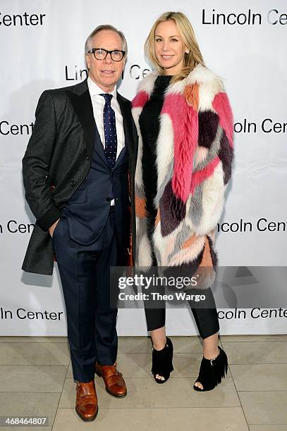 Fashion designer Tommy Hilfiger and Dee Hilfiger attend the Great American Songbook event honoring Bryan Lourd at Alice Tully Hall on February 10,...