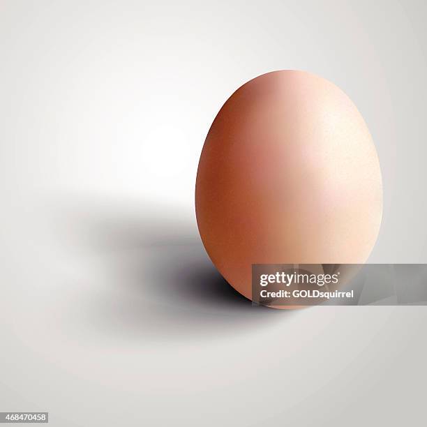 einzelne fotorealistischen osterei mit schatten-vektor-grafik - realismus stock-grafiken, -clipart, -cartoons und -symbole