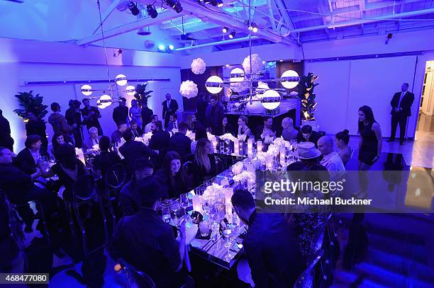 General view of atmosphere at Samsung Galaxy S 6 Launch Beauty Shots on April 2, 2015 in Los Angeles, California.