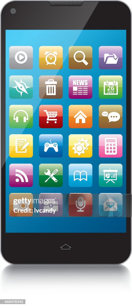 Phone Graphiv Mobile Phone High-Res Vector Graphic - Getty Images