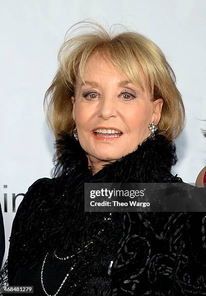 Barbara Walters attends the Great American Songbook event honoring Bryan Lourd at Alice Tully Hall on February 10, 2014 in New York City.
