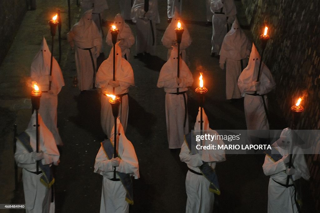 ITALY-EASTER-HOLY-WEEK-GOOD FRIDAY