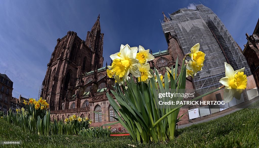 FRANCE-TOURISM-CATHEDRAL-MILLENIUM