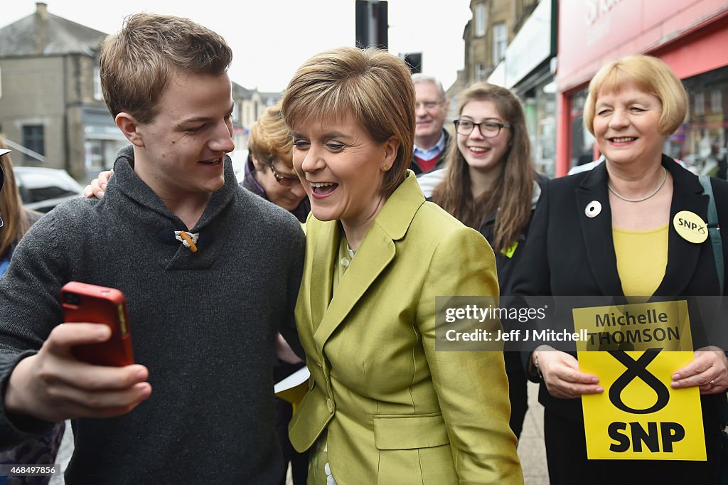 SNP Leader Nicola Sturgeon Unveils An Anti-Austerity Plan To Boost the NHS