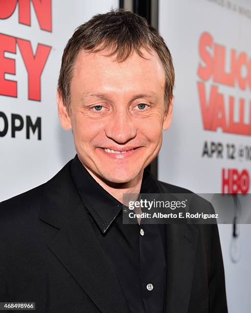 Director/writer Alec Berg attends the premiere of HBO's "Silicon Valley" 2nd Season at the El Capitan Theatre on April 2, 2015 in Hollywood,...