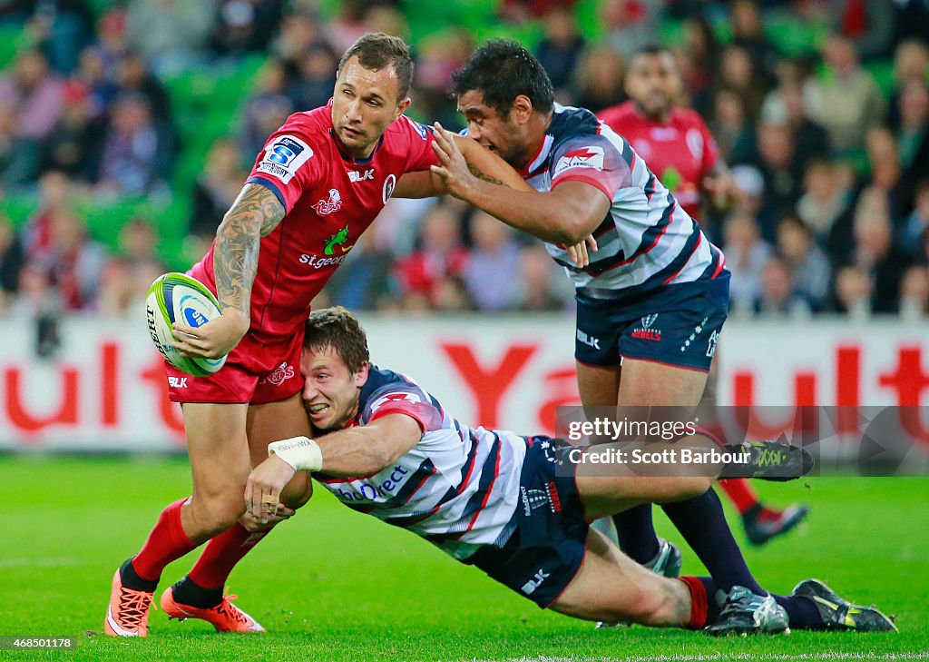 Super Rugby Rd 8 - Rebels v Reds