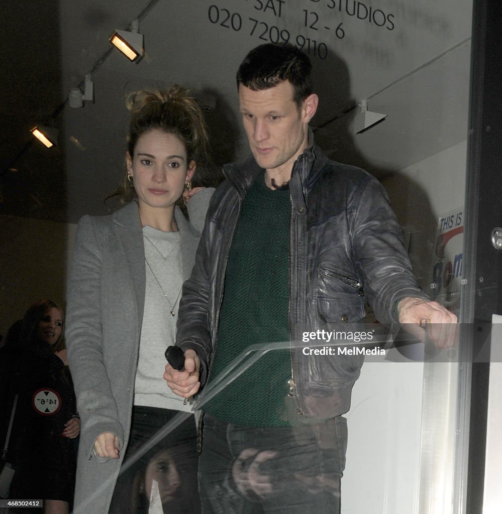 London Celebrity Sightings - April 02, 2015