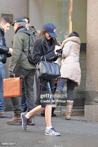 Kendall Jenner is seen on February 10, 2014 in New York City.