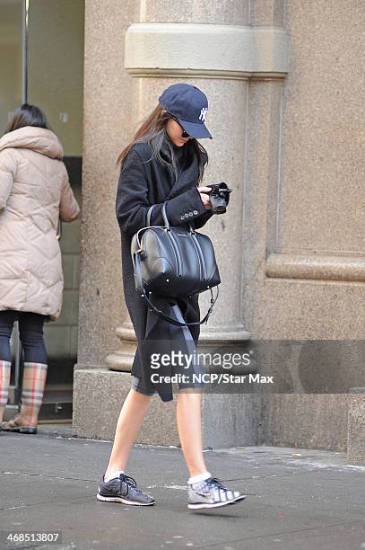 Kendall Jenner is seen on February 10, 2014 in New York City.