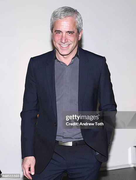 Barneys creative director Dennis Freedman attends the dinner to celebrate the Brothers, Sisters, Sons And Daughters Spring 2014 campaign launch on...