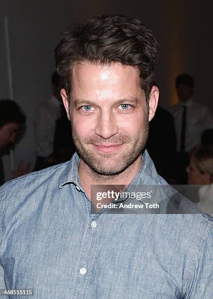 Designer Nate Berkus attends the dinner to celebrate the Brothers, Sisters, Sons And Daughters Spring 2014 campaign launch on February 10, 2014 in...