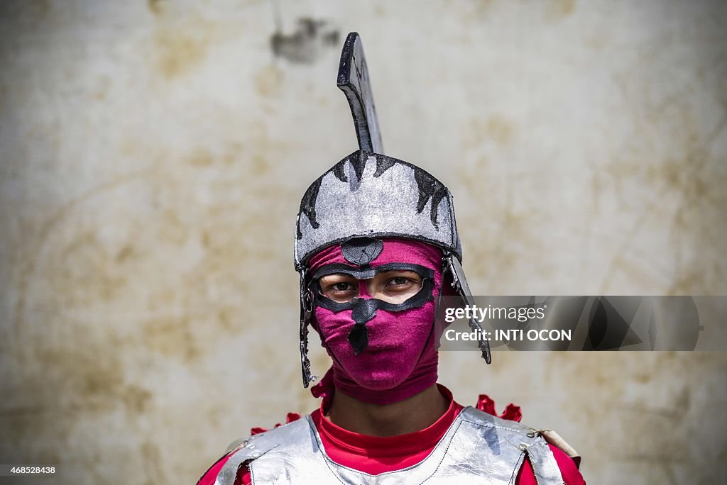 NICARAGUA-RELIGION-HOLY WEEK-THE CHAINED