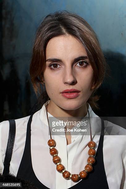 Ana Kras attends the Assembly New York presentation duirng Mercedes-Benz Fashion Week Fall 2014 at The National Arts Club on February 10, 2014 in New...