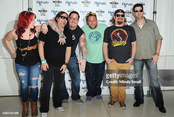 Uncle Kracker arrives at Rehab at the Hard Rock Hotel & Casino on April 3, 2015 in Las Vegas, Nevada.