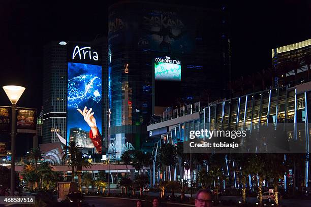 aria casino las vegas strip - aria resort and casino stock-fotos und bilder