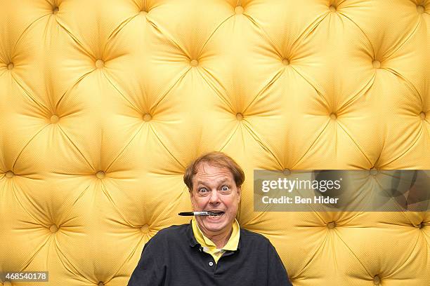 Artist Bill Plympton attends the "Cheatin" New York Premiere at Village East Cinema on April 3, 2015 in New York City.