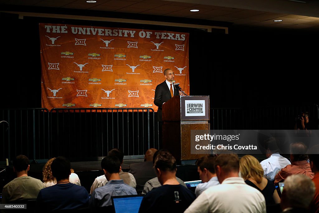 University of Texas Introduce Shaka Smart