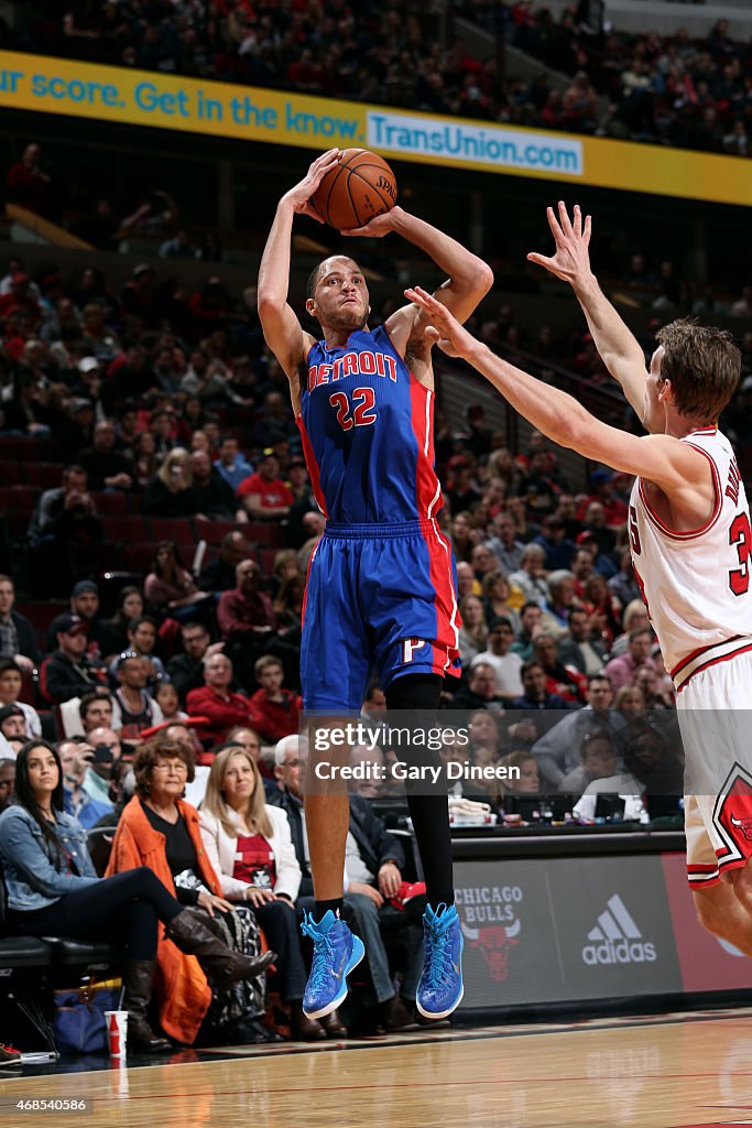 Detroit Pistons v Chicago Bulls