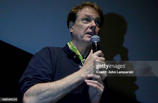 Bill Plympton attends "Cheatin" New York Premiere at Village East Cinema on April 3, 2015 in New York City.