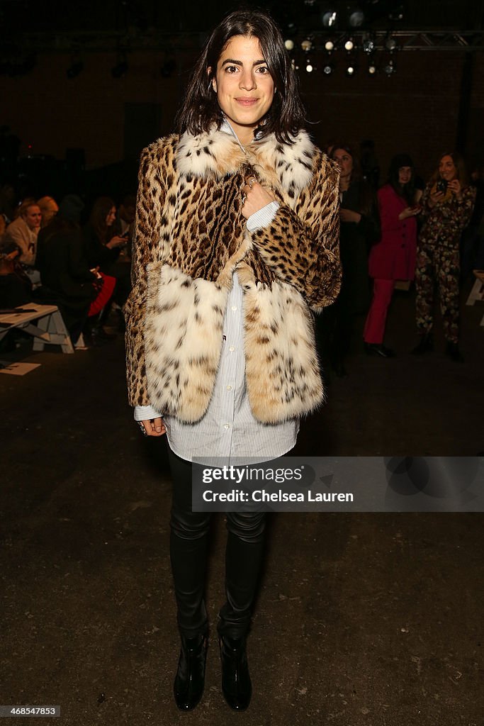 Honor - Front Row - Mercedes-Benz Fashion Week Fall 2014