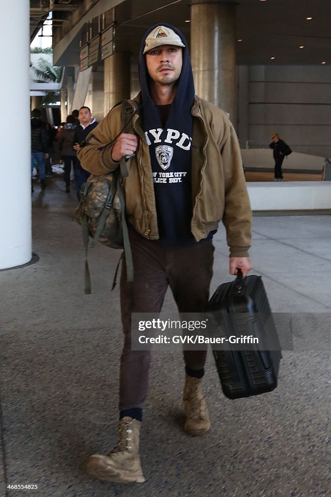 Celebrity Sightings In Los Angeles - February 10, 2014