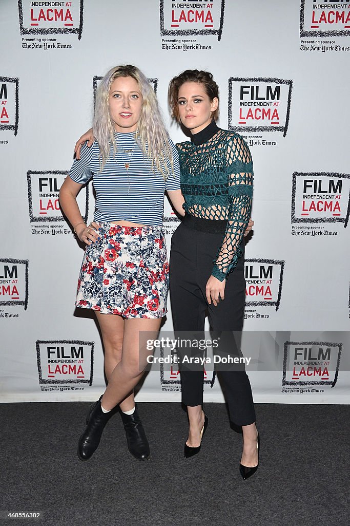 Film Independent At LACMA Screening And Q&A Of "Clouds Of Sils Maria"