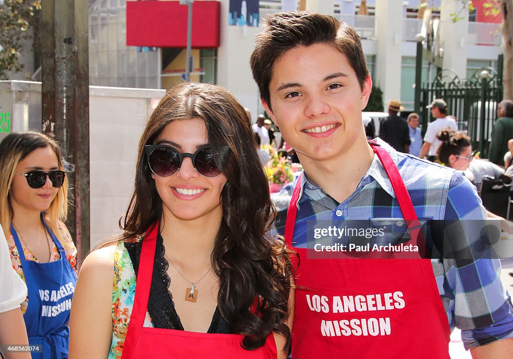 The Los Angeles Mission Easter Event