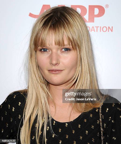 Actress Sophie Kennedy Clark attends the 13th annual AARP's Movies For Grownups Awards gala at Regent Beverly Wilshire Hotel on February 10, 2014 in...