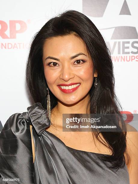 Actress Jane Park Smith attends the 13th Annual AARP's Movies For Grownups Awards Gala at Regent Beverly Wilshire Hotel on February 10, 2014 in...