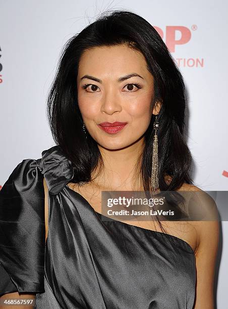 Actress Jane Park Smith attends the 13th annual AARP's Movies For Grownups Awards gala at Regent Beverly Wilshire Hotel on February 10, 2014 in...