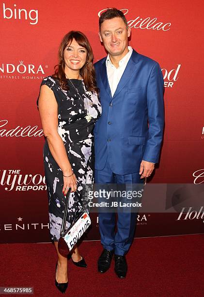 Jeff Pope attends the The Hollywood Reporter's Nominee Party held at Spago on February 10, 2014 in Beverly Hills, California.