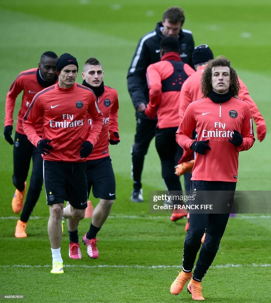 FBL-FRA-LIGUE1-PSG-TRAINING