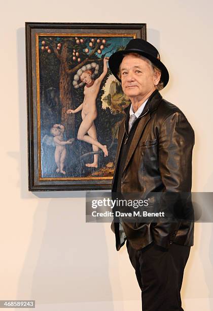 Bill Murray attends a photocall for "The Monuments Men" at The National Gallery on February 11, 2014 in London, England.