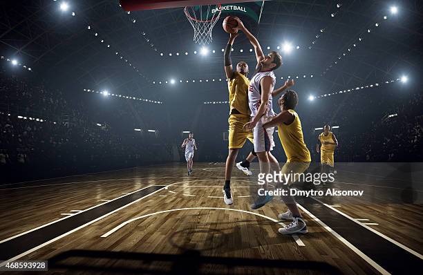 jogo de basquetebol - basketball sport imagens e fotografias de stock