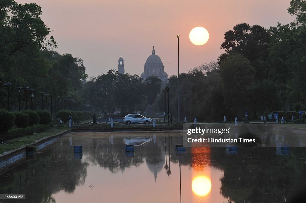 Pleasant Weather After Heavy Rains In Delhi-NCR