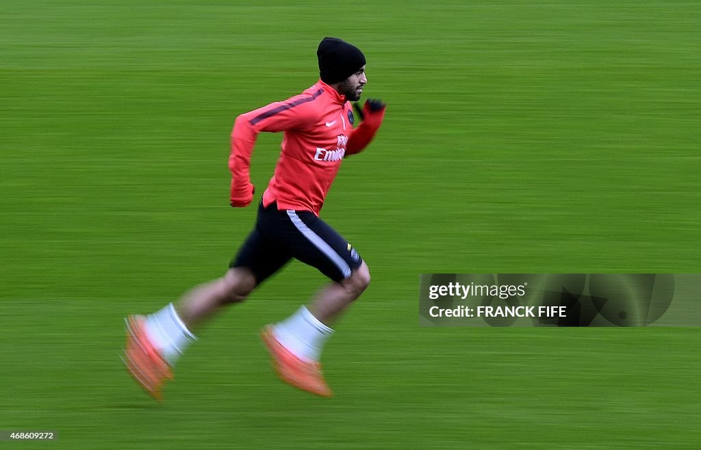 FBL-FRA-LIGUE1-PSG-TRAINING