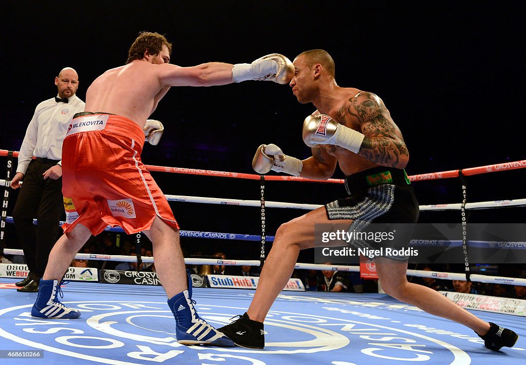 Boxing at Metro Radio Arena in Newcastle