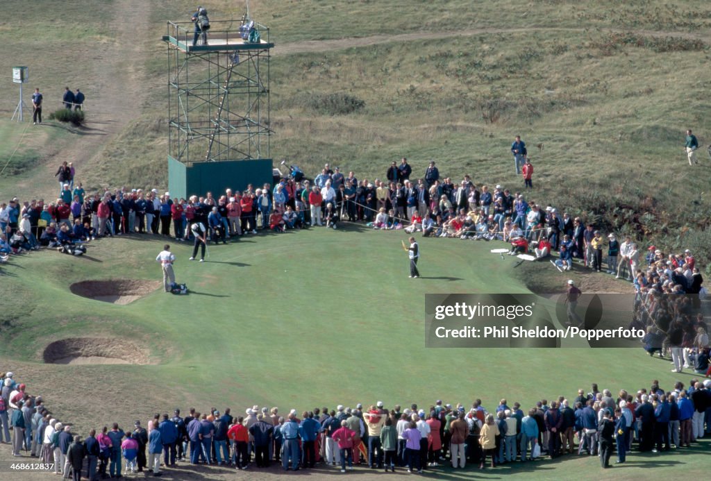 Walker Cup  -  Notah Begay And Tiger Woods