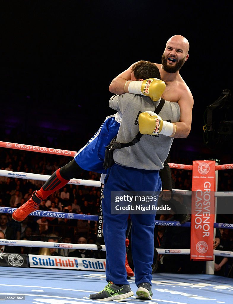 Boxing at Metro Radio Arena in Newcastle