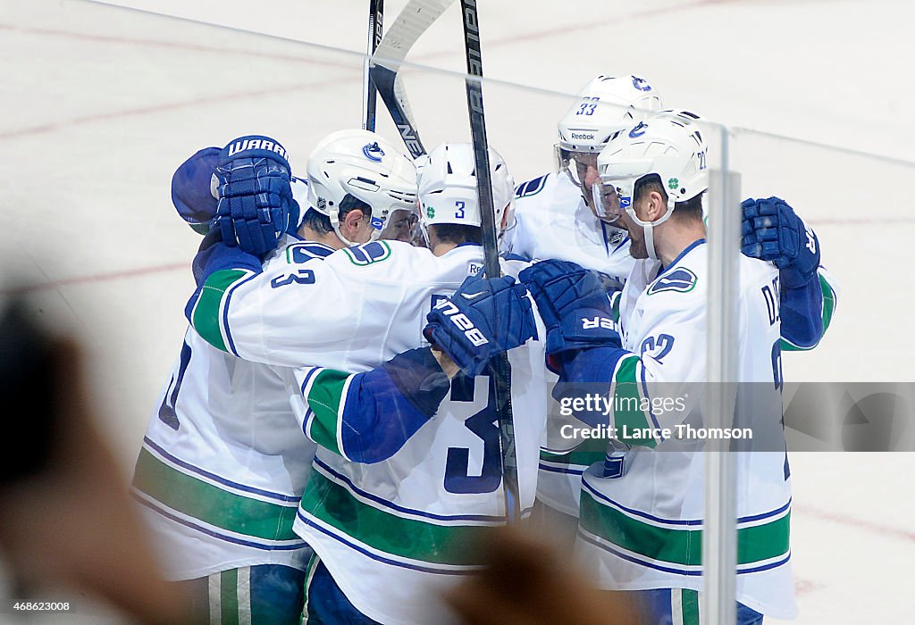 Vancouver Canucks v Winnipeg Jets